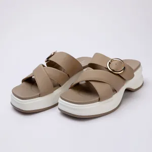 Eminent Women's Softy Slipper - Khaki