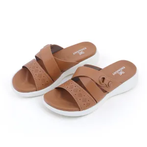 Eminent Women's Softy Slipper - Khaki