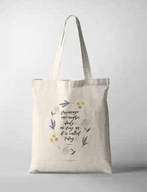 Encourage One Another Daily {Tote Bag}