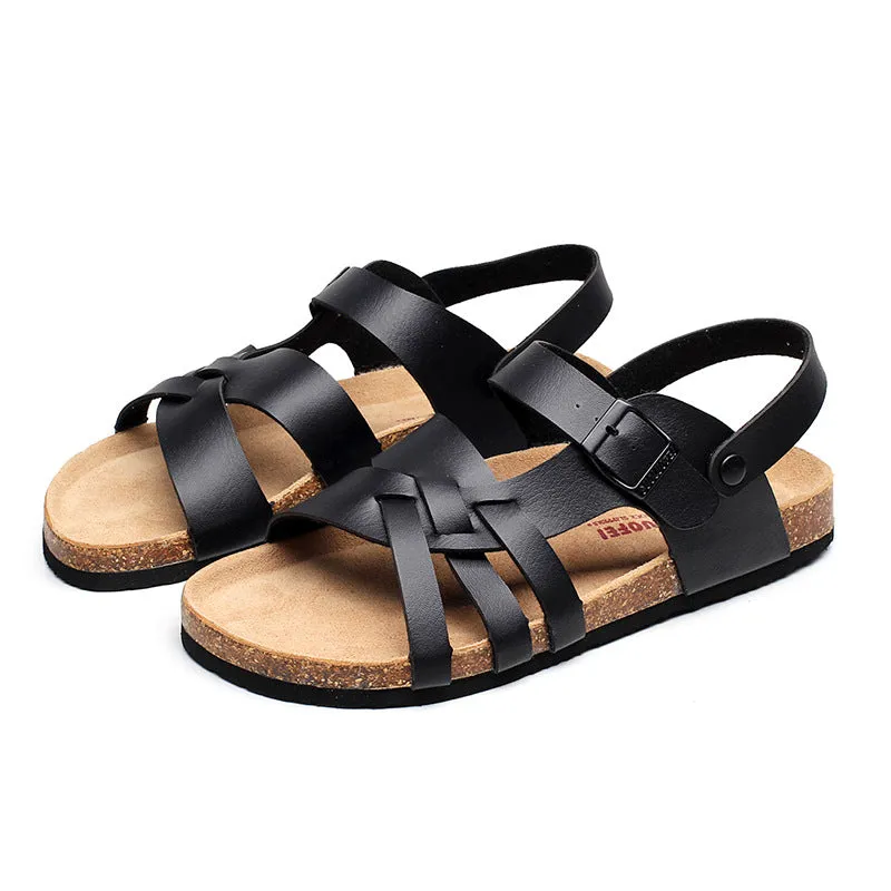 Fashion cork women slippers