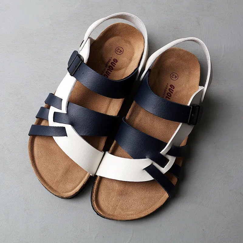 Fashion cork women slippers