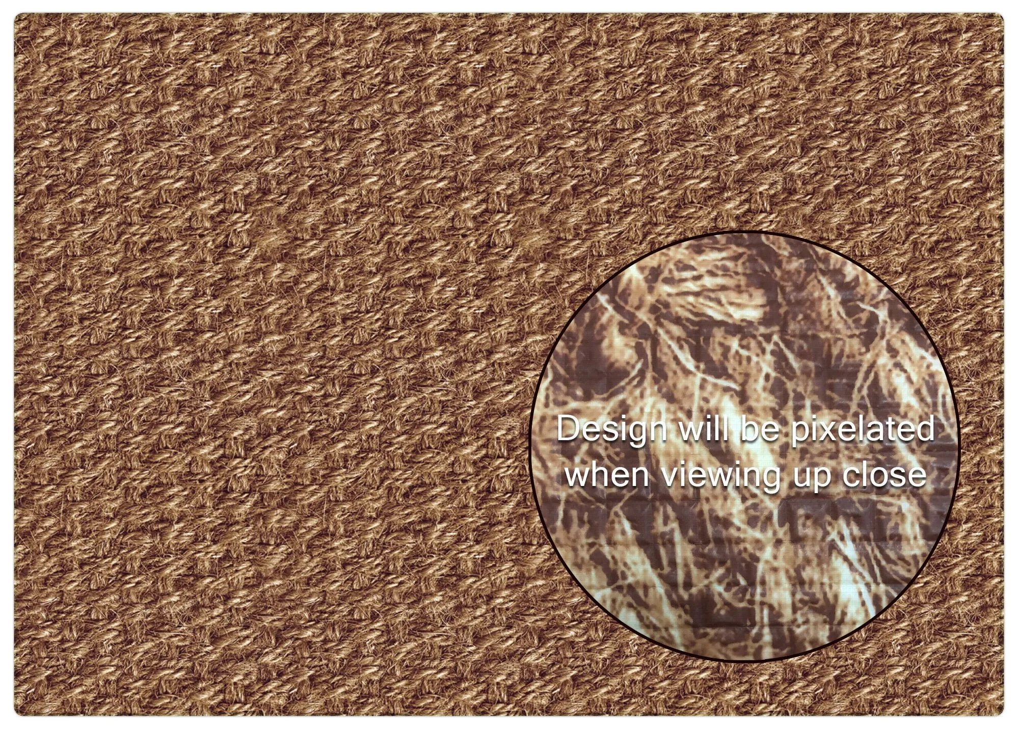 Faux Jute Play Mat FINAL SALE
