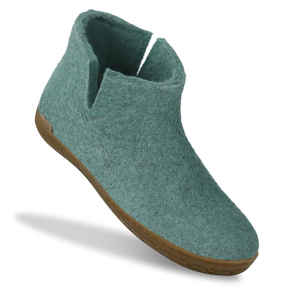 Felted Wool Rubber Sole Boot - North Sea