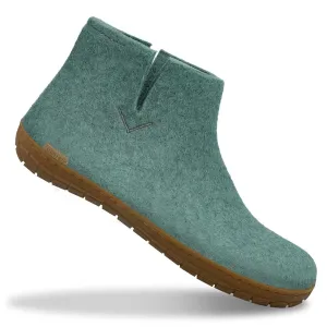 Felted Wool Rubber Sole Boot - North Sea