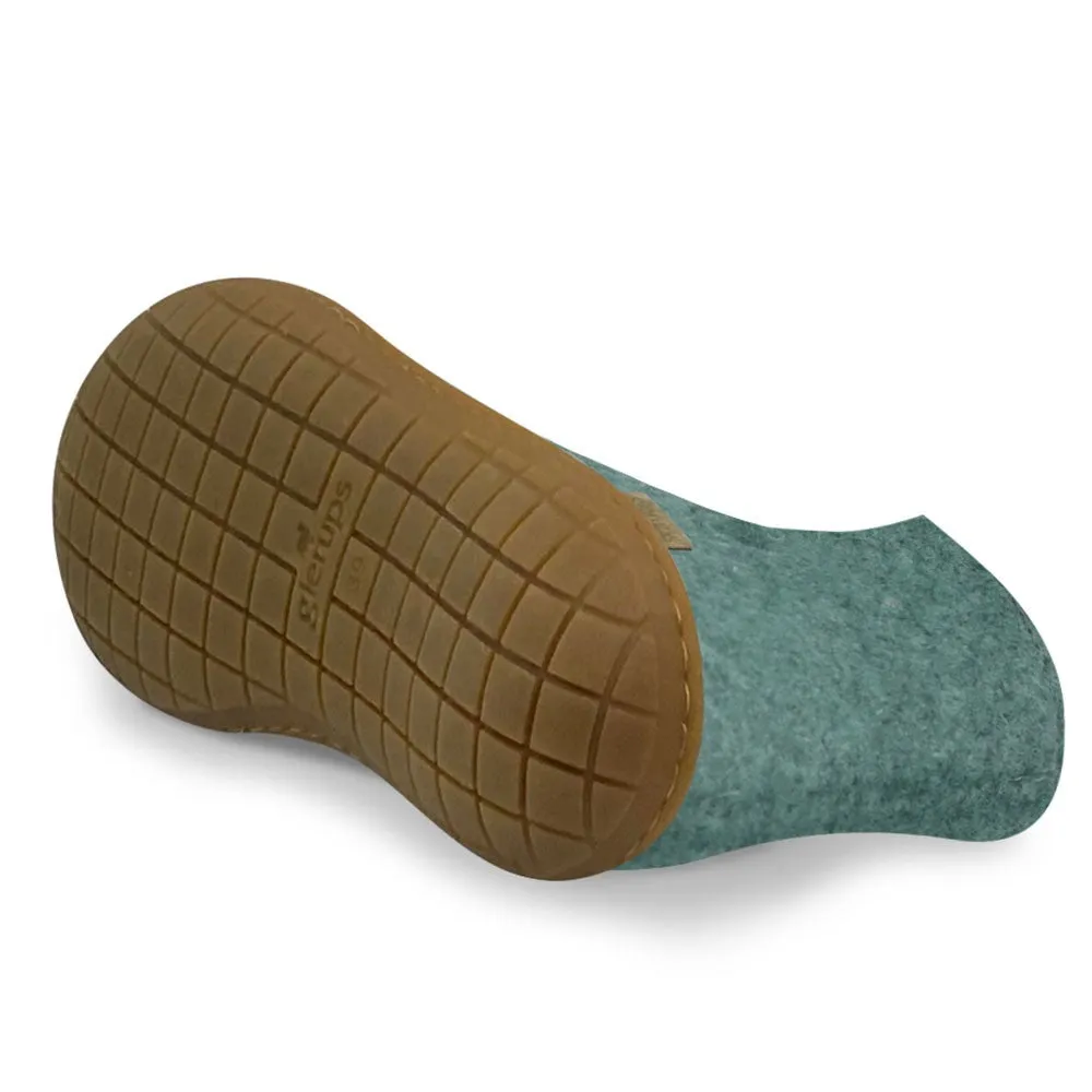 Felted Wool Rubber Sole Boot - North Sea