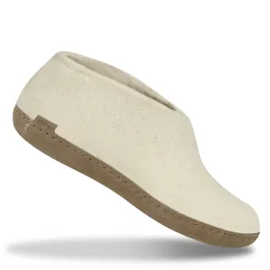 Felted Wool Shoe - White