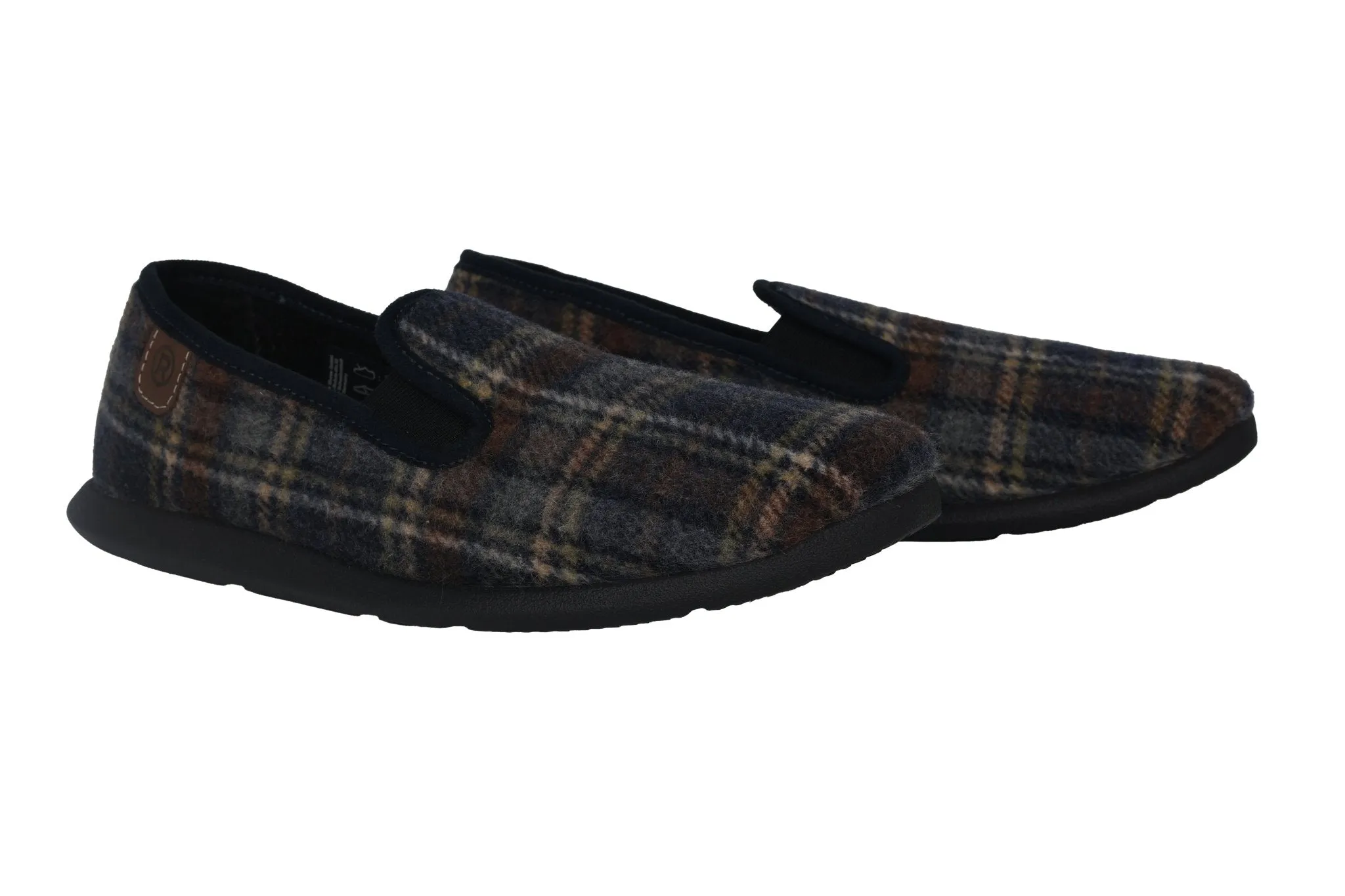 'Fermo' men's homeslippers - blue
