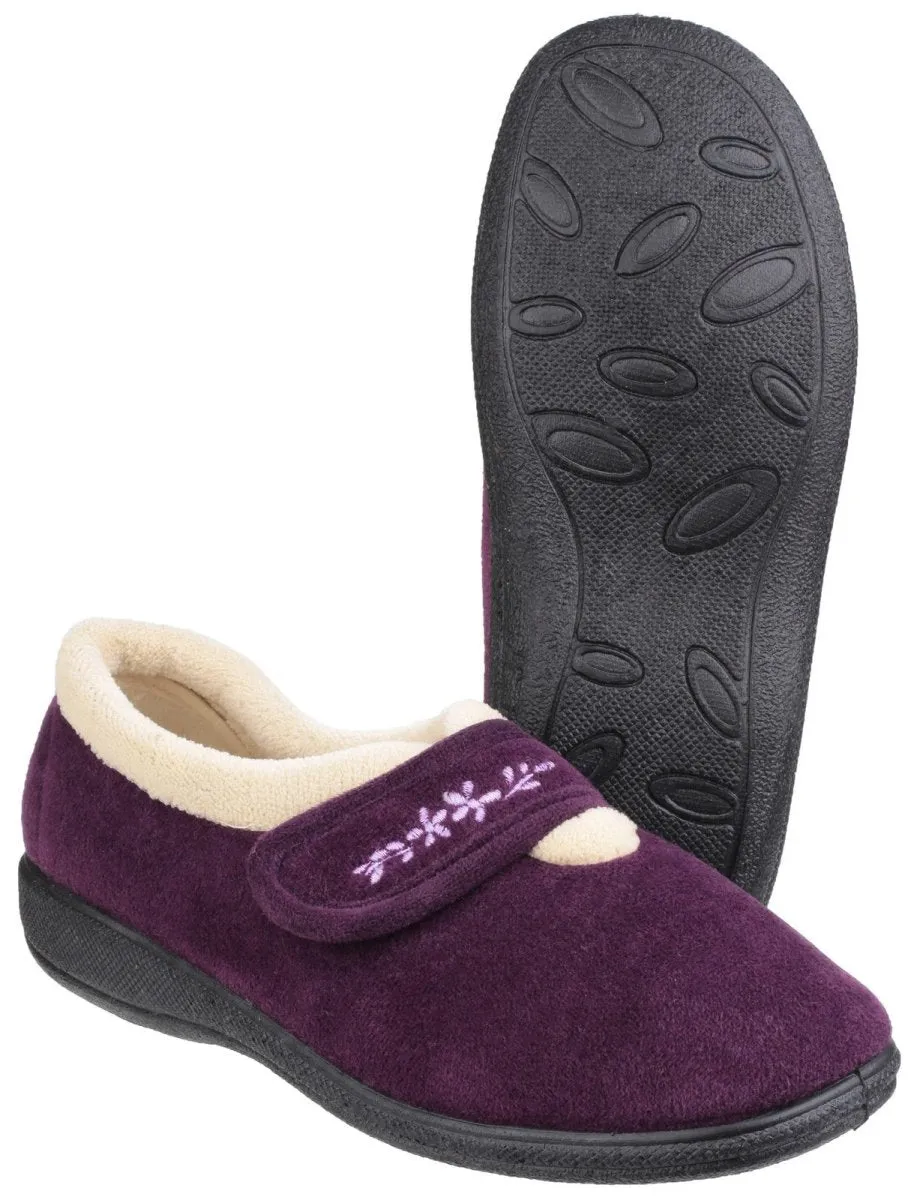 Fleet & Foster Capa Touch Fastening Ladies Slippers