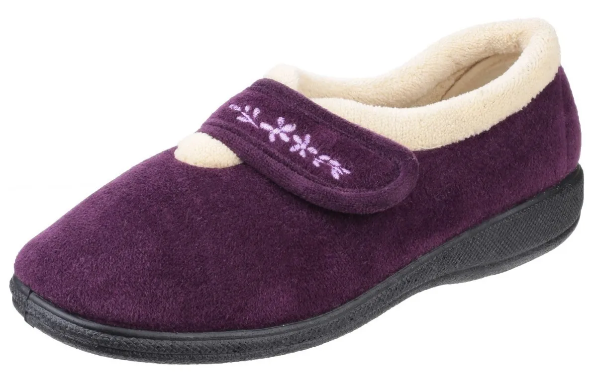 Fleet & Foster Capa Touch Fastening Ladies Slippers