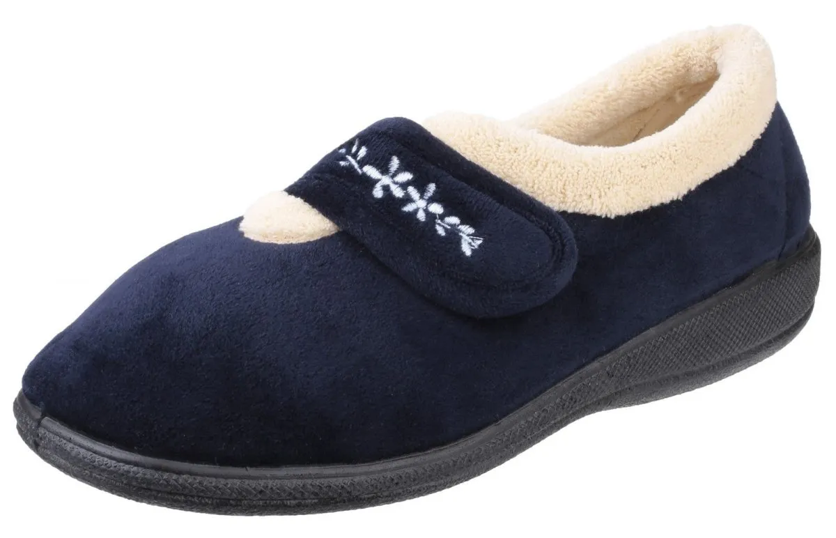 Fleet & Foster Capa Touch Fastening Ladies Slippers