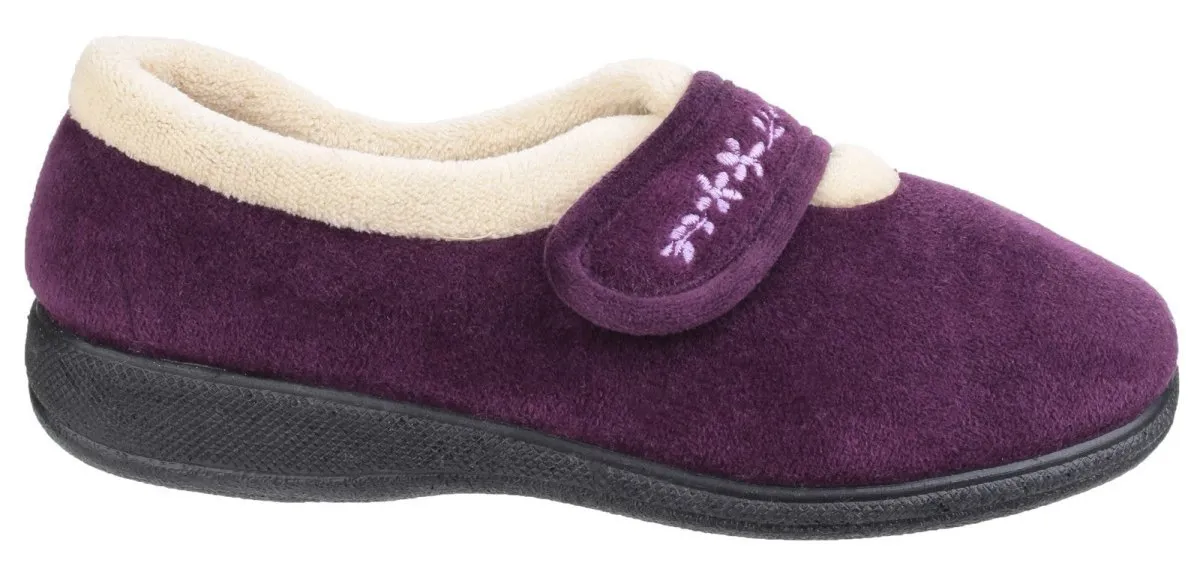 Fleet & Foster Capa Touch Fastening Ladies Slippers