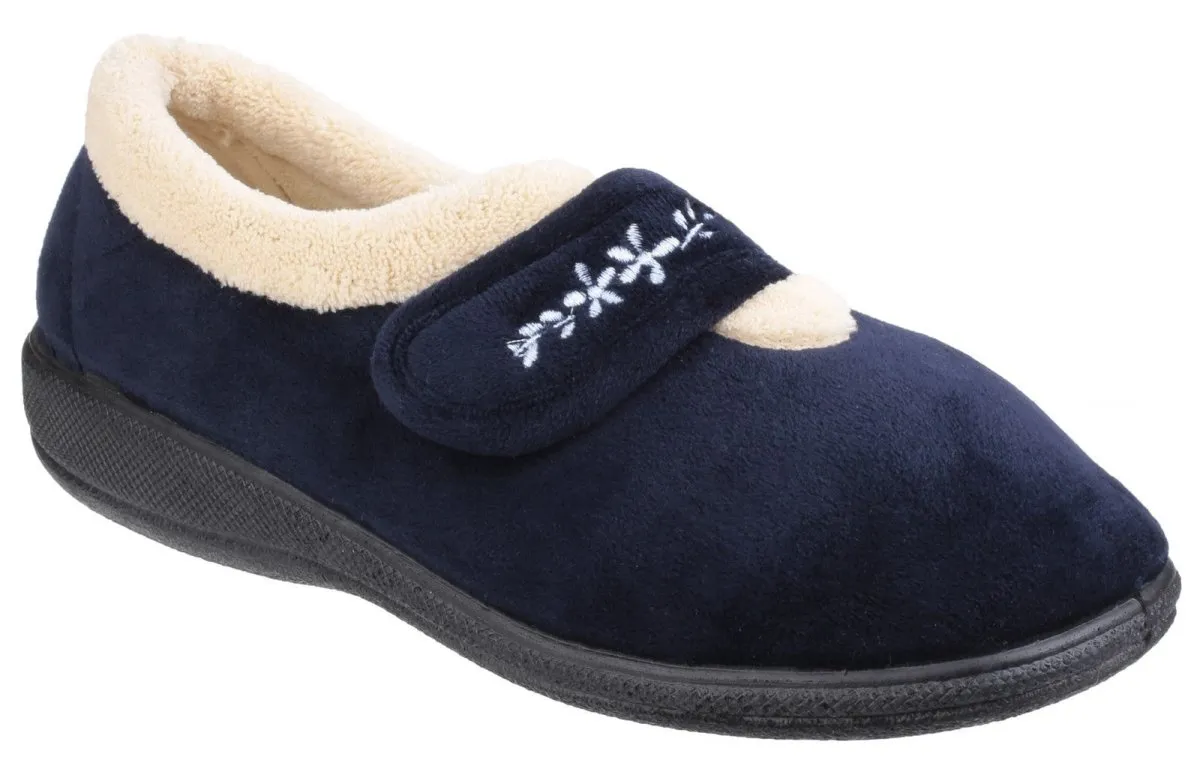 Fleet & Foster Capa Touch Fastening Ladies Slippers