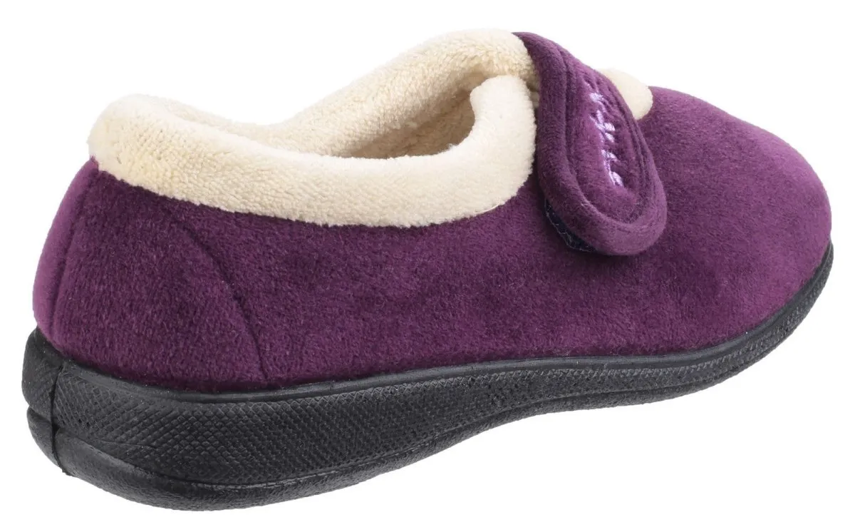 Fleet & Foster Capa Touch Fastening Ladies Slippers