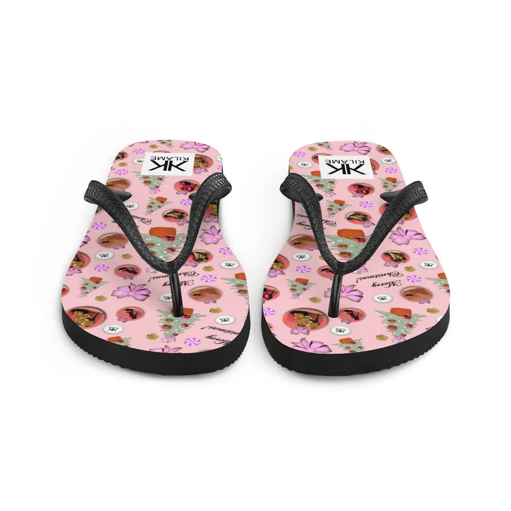 Flip-Flops 'Pink Christmas'