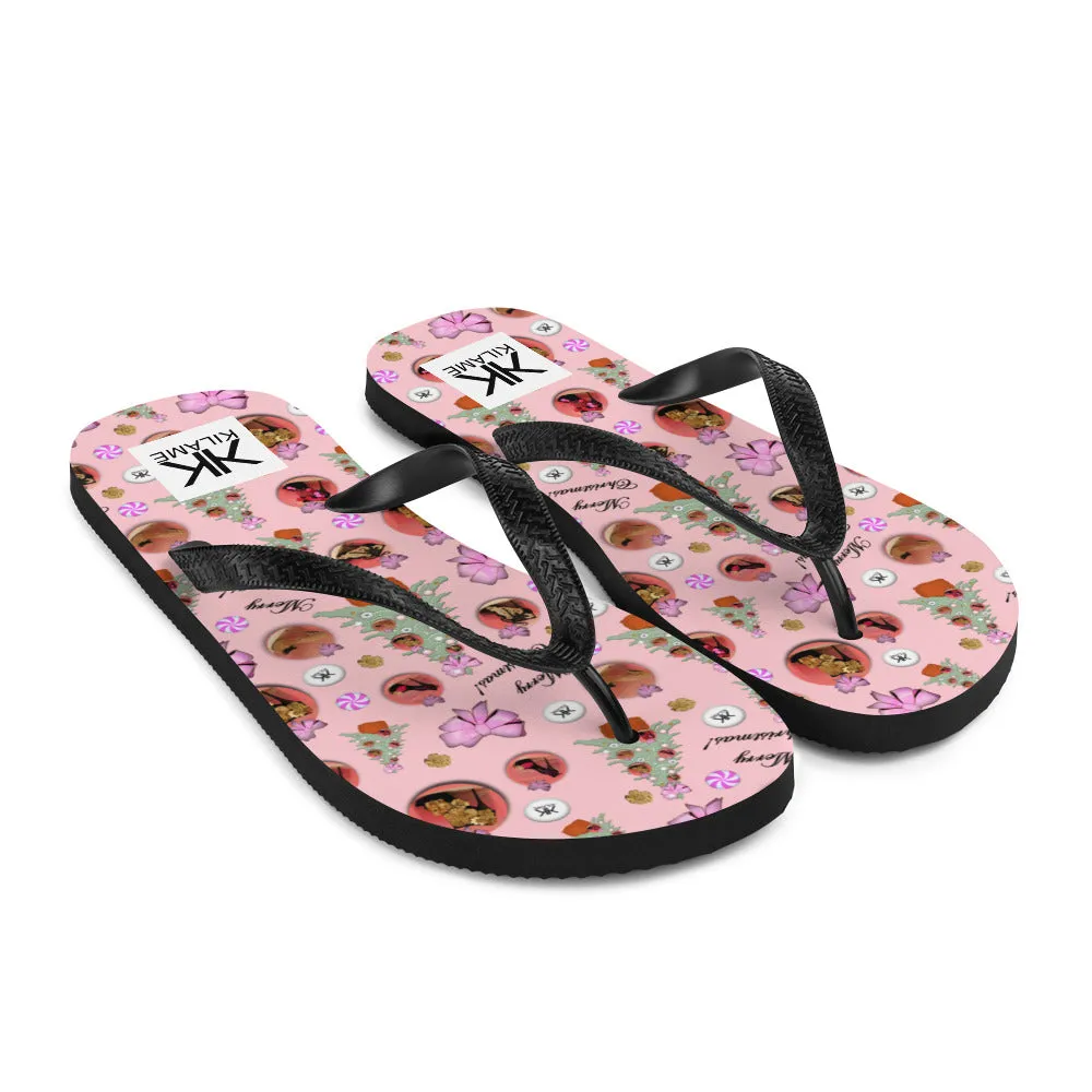 Flip-Flops 'Pink Christmas'