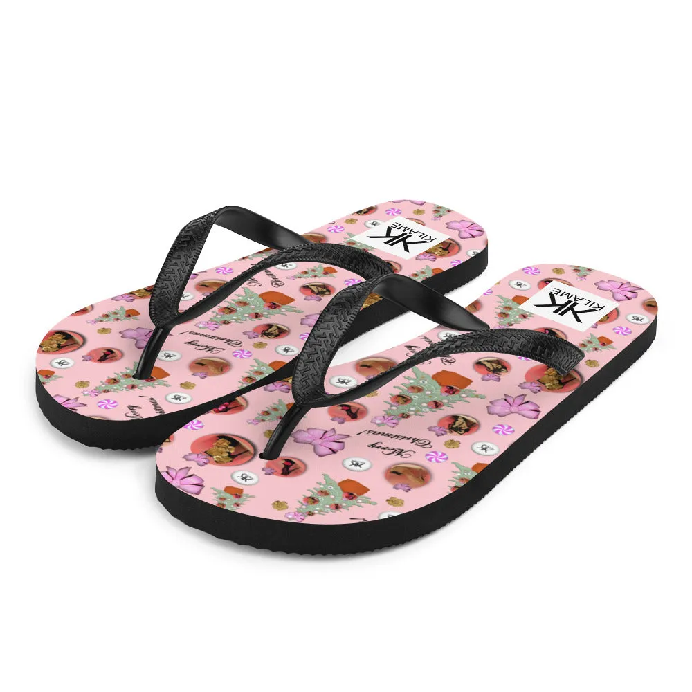 Flip-Flops 'Pink Christmas'