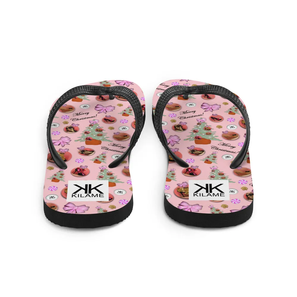 Flip-Flops 'Pink Christmas'