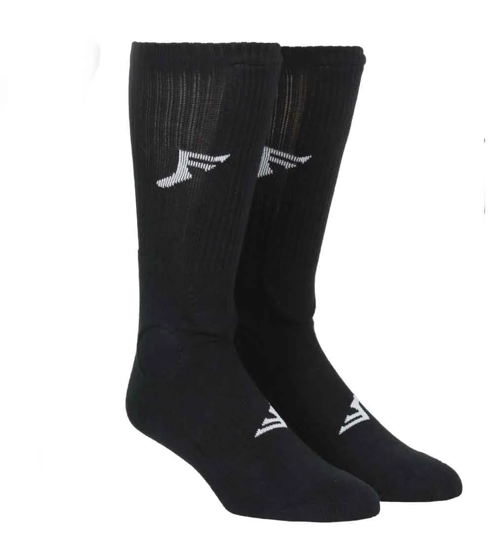 Footprint Knee High Painkiller Padded Shin Socks