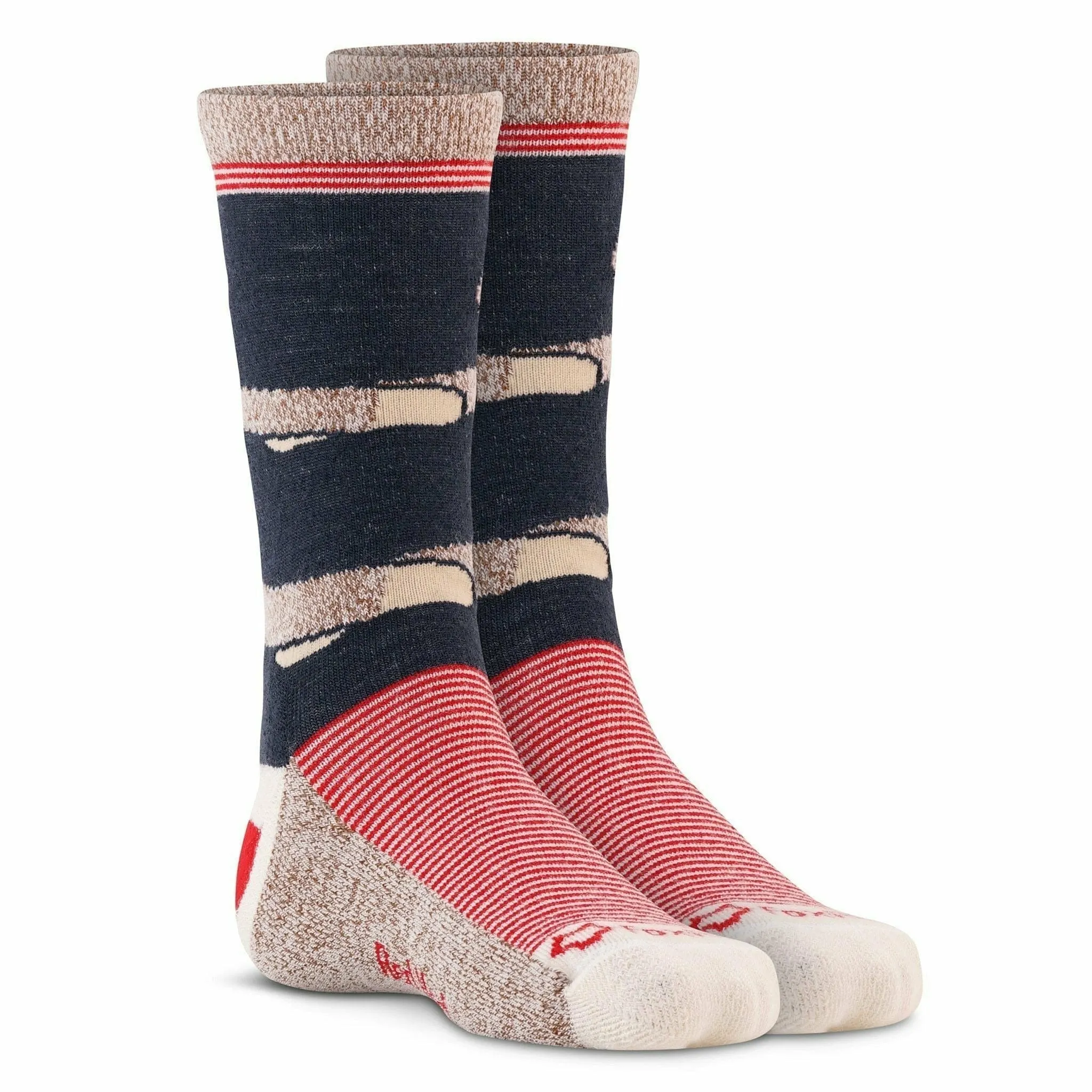 Fox River Kids Monkey Hugs Crew Socks