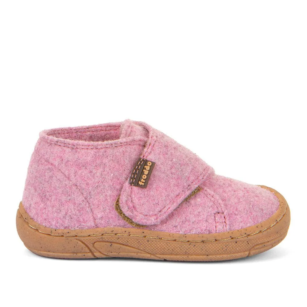FRODDO - Minni Wooly Slipper Shoe - Pink