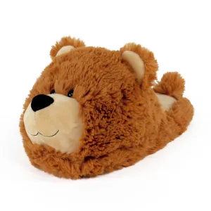 Fuzzy Bear Slippers