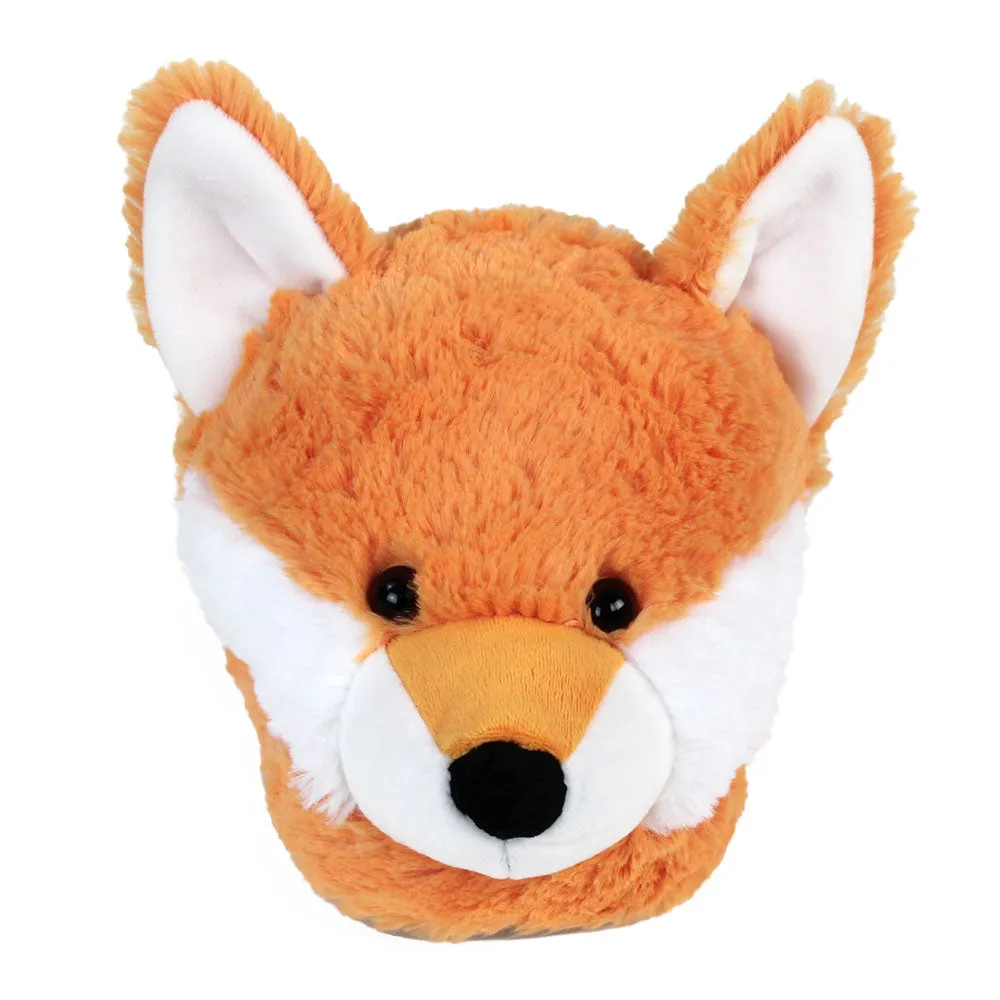 Fuzzy Fox Slippers