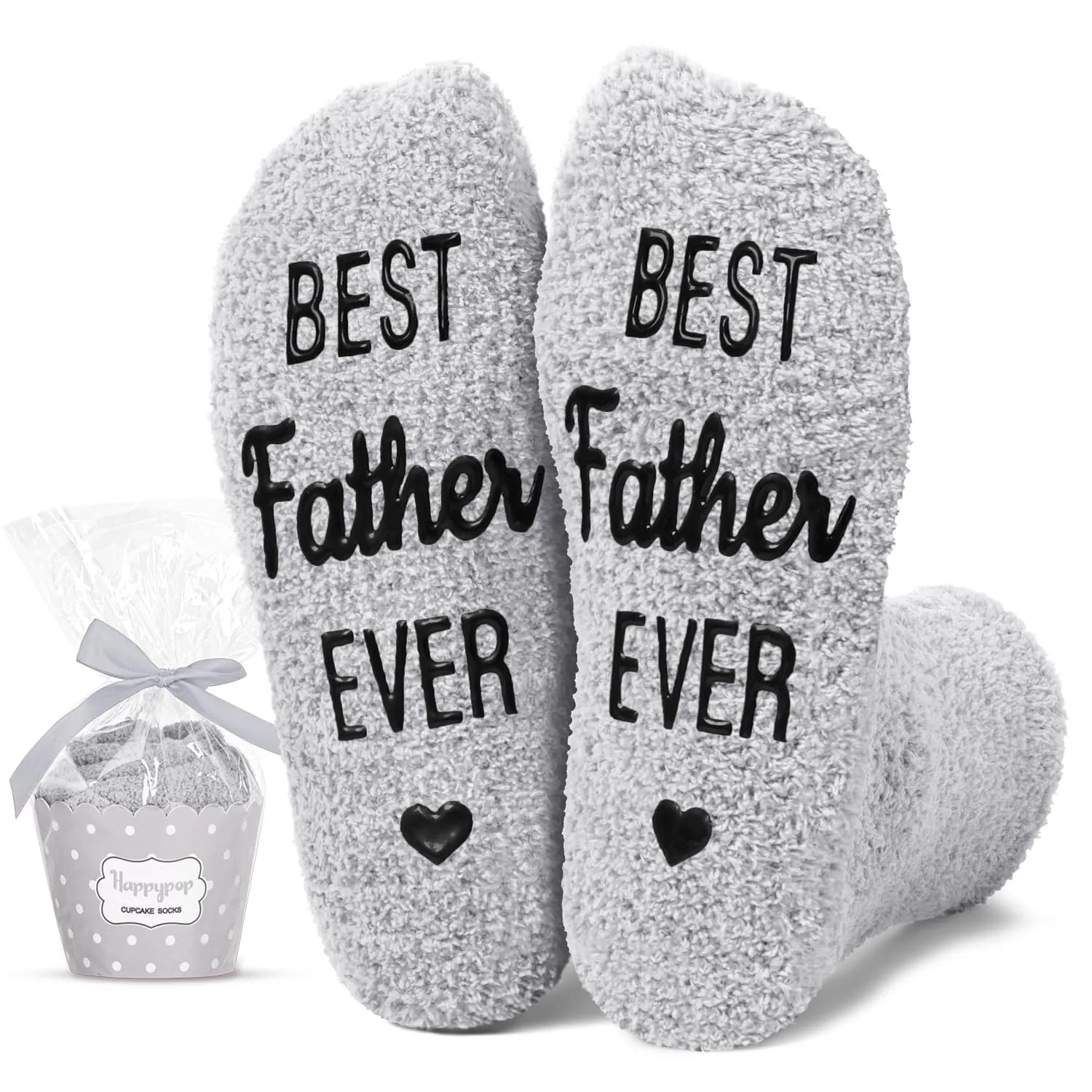 Fuzzy Gifts For Father - Funny Dad Socks, Funny Dad Gifts Father Gifts From Son Daughter