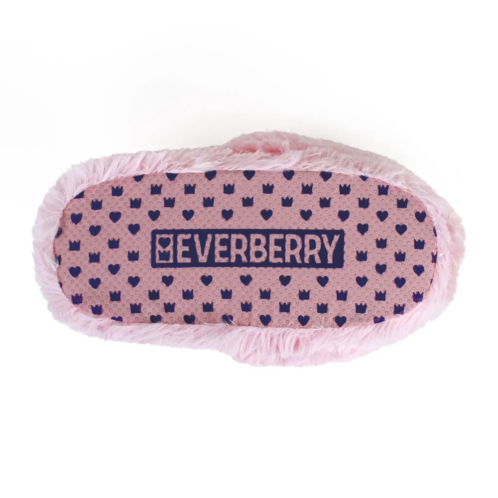 Fuzzy Pig Slippers