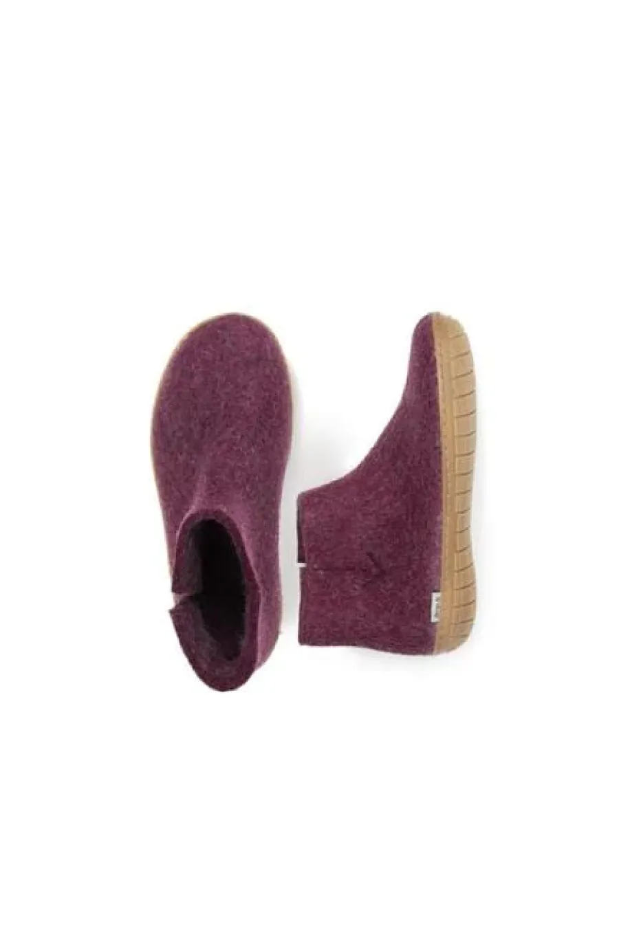 Glerups Boot - Honey Rubber - Cranberry