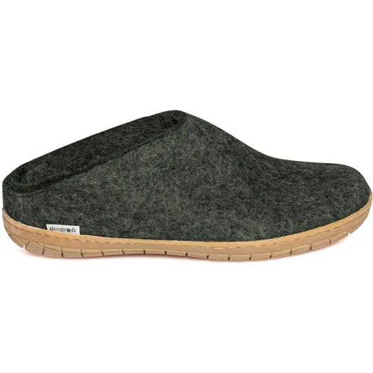 GLERUPS- MEN'S RUBBER SOLE SLIP-ON SHOES