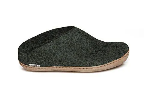 GLERUPS- MEN'S RUBBER SOLE SLIP-ON SHOES