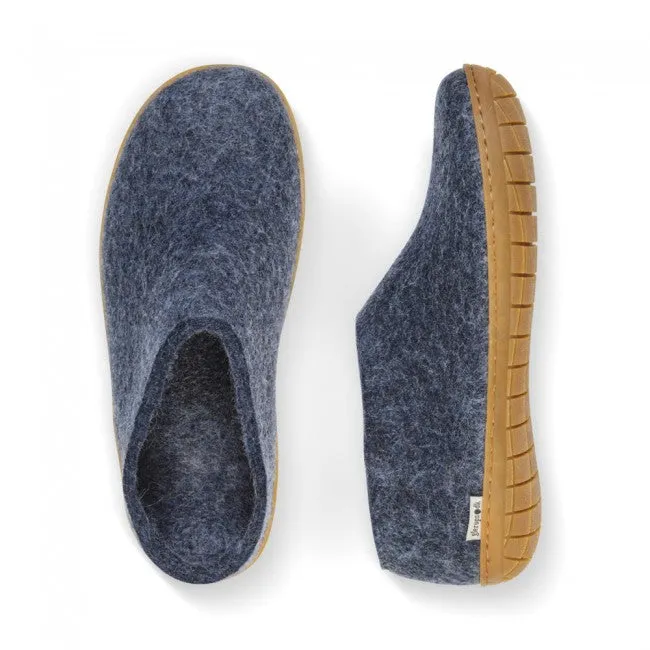 Glerups | shoe with rubber sole - denim