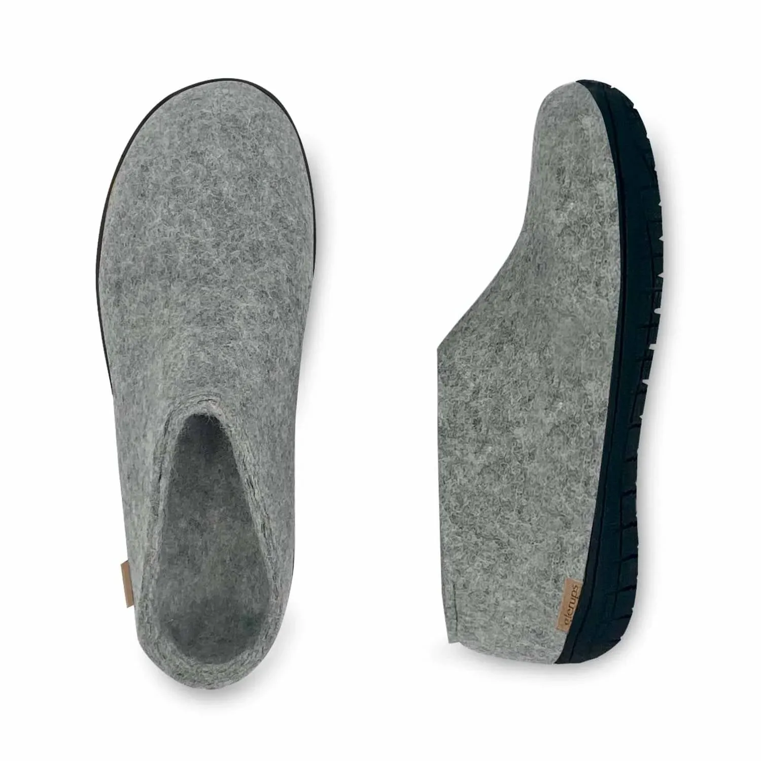 Glerups - Unisex Felt Slipper With Natural Rubber Sole
