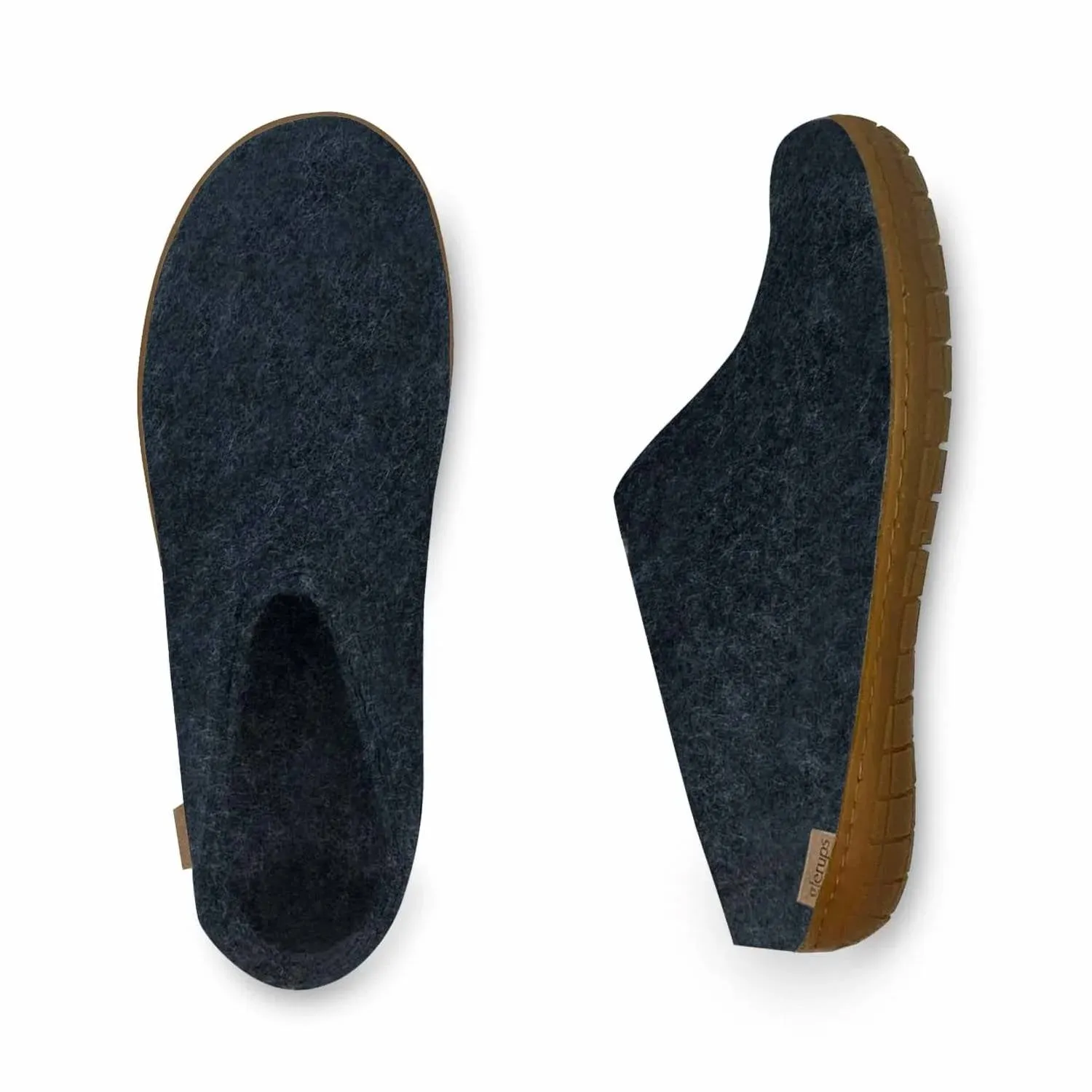 Glerups - Unisex Slip-on With Honey Natural Rubber Sole