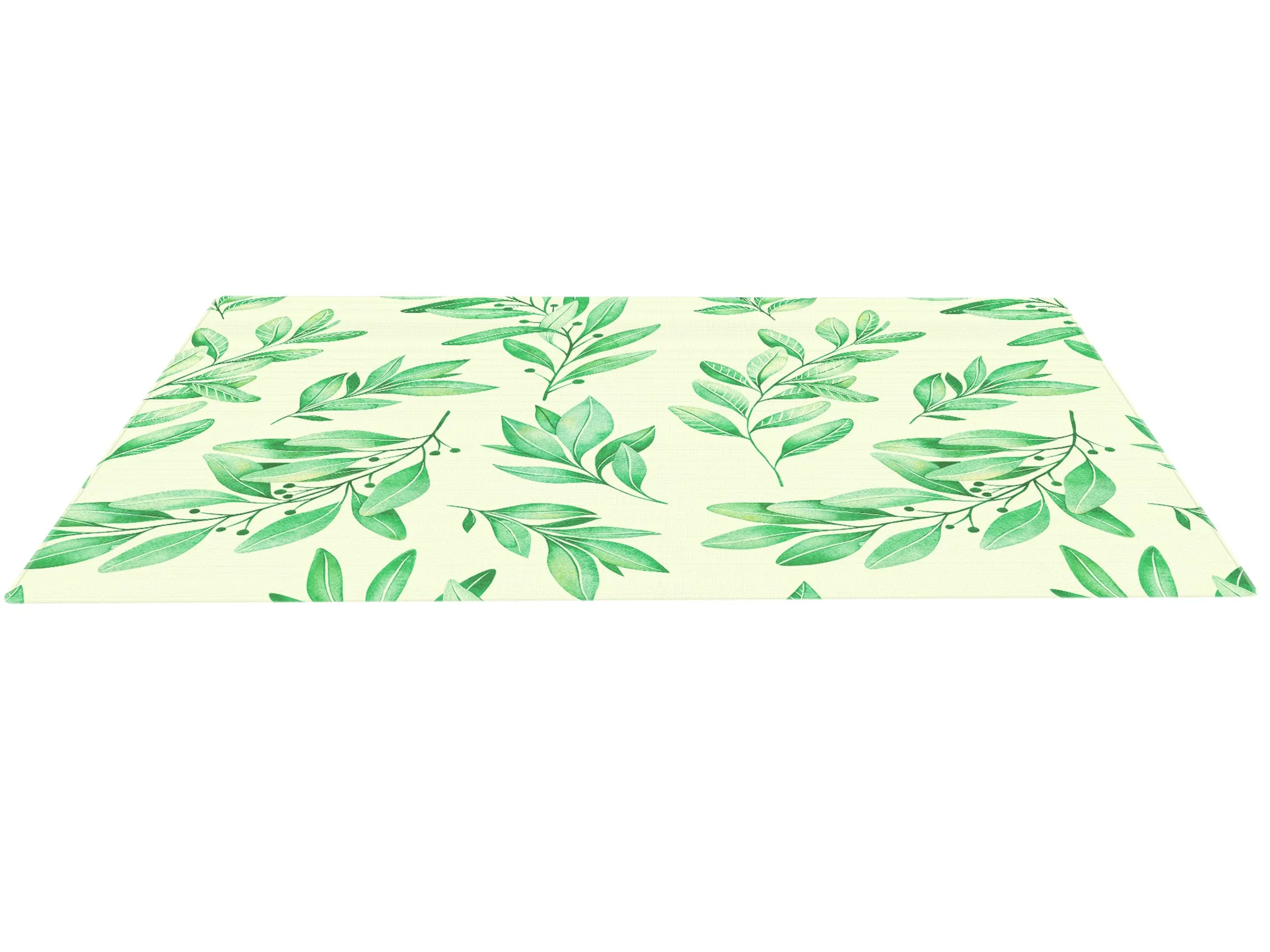 Green Foliage Play Mat