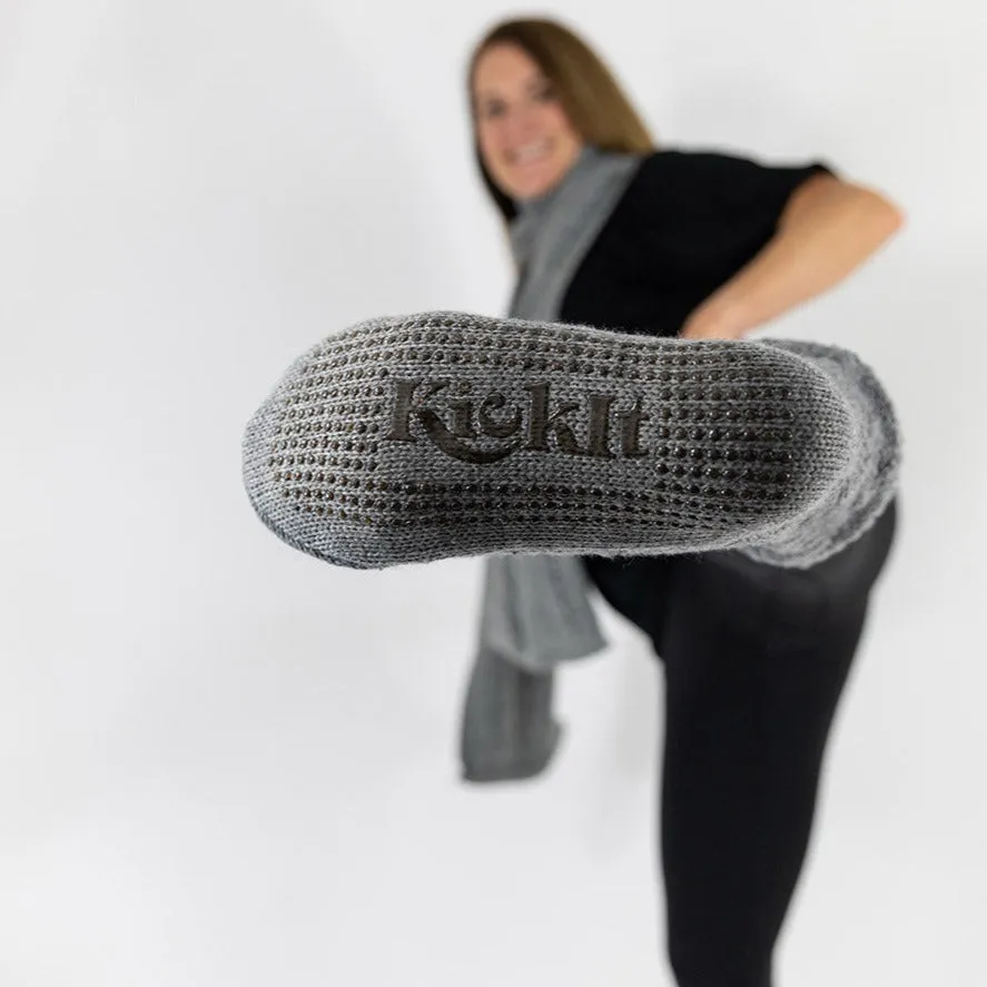 Gripper Socks in Navy Blue