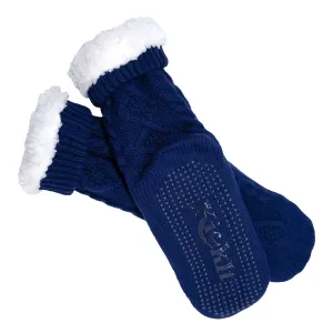 Gripper Socks in Navy Blue