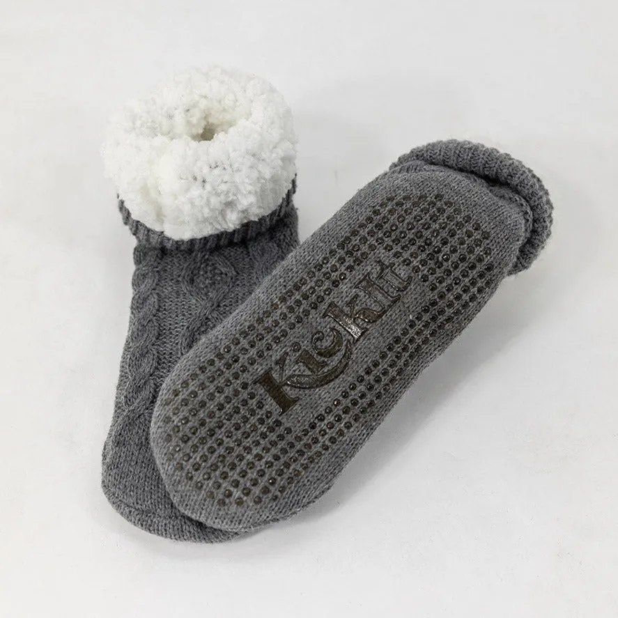 Gripper Socks in Navy Blue