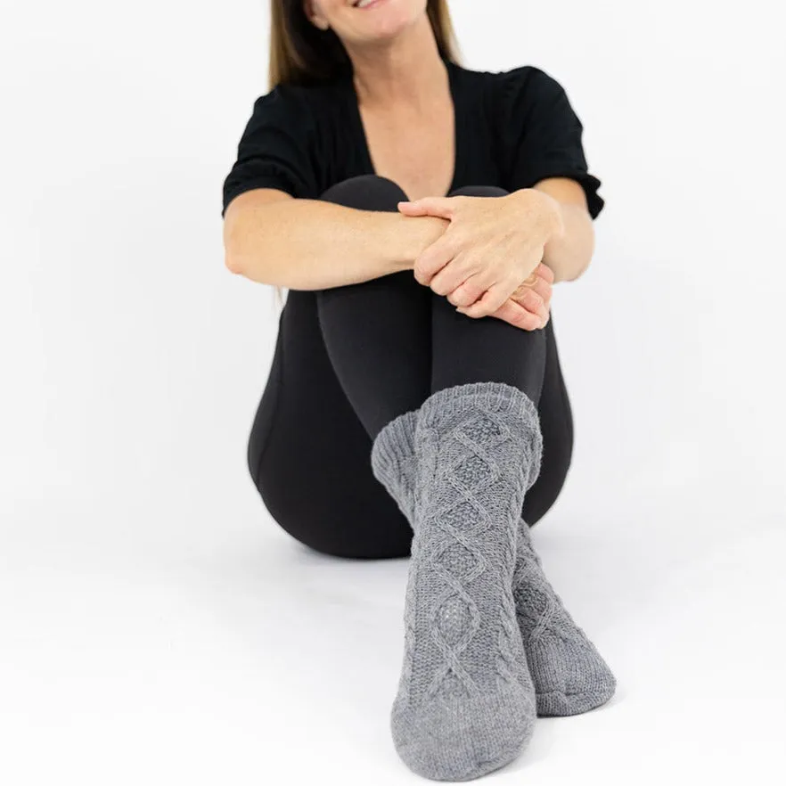 Gripper Socks in Navy Blue