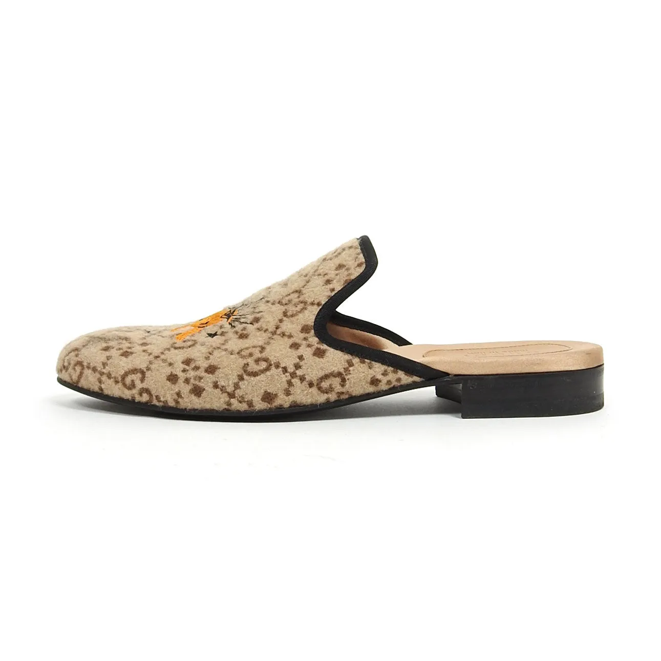 Gucci GG Wool Slippers Size 10