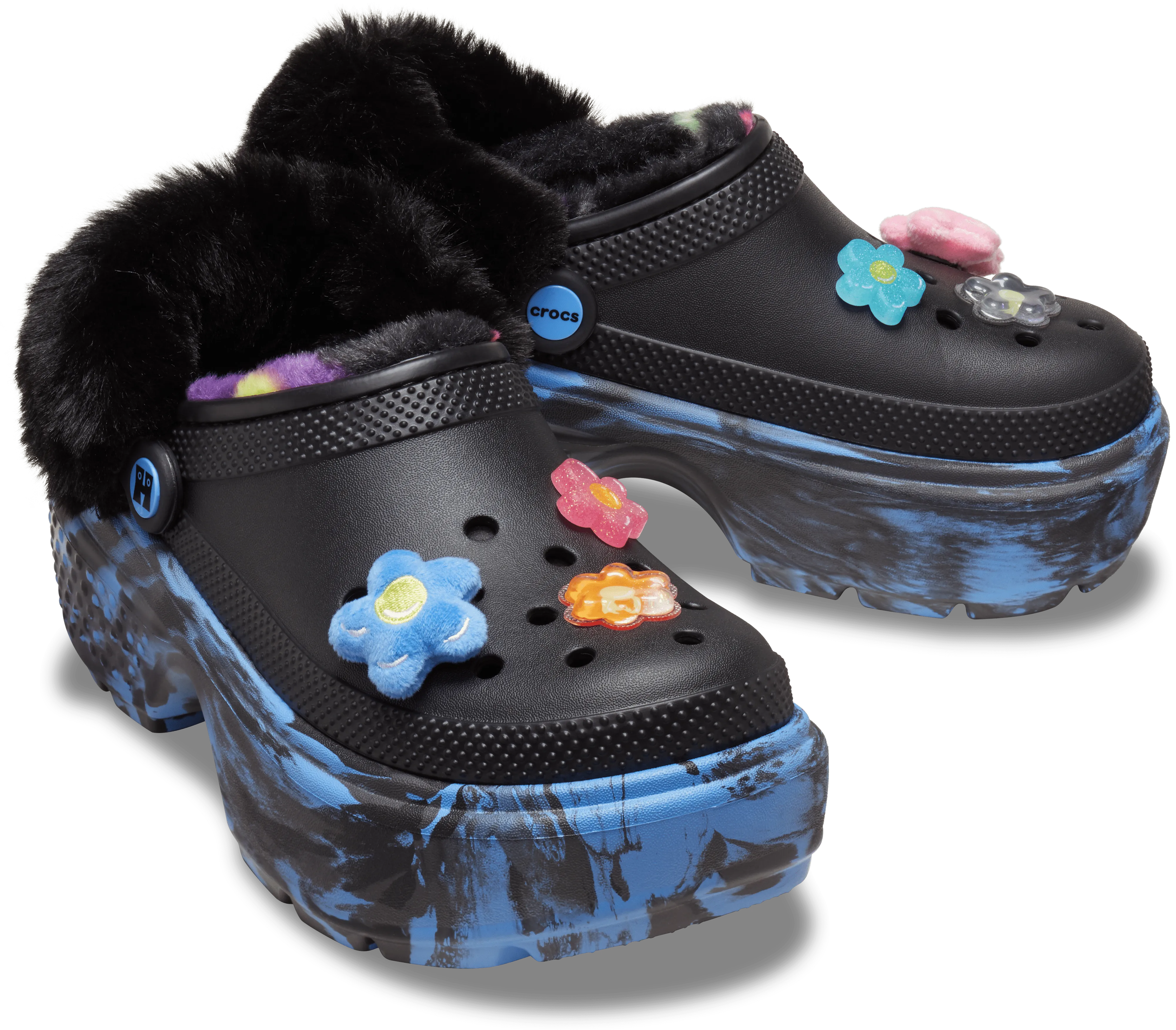 Happy Socks X Crocs Stomp Lined Clog Bundle