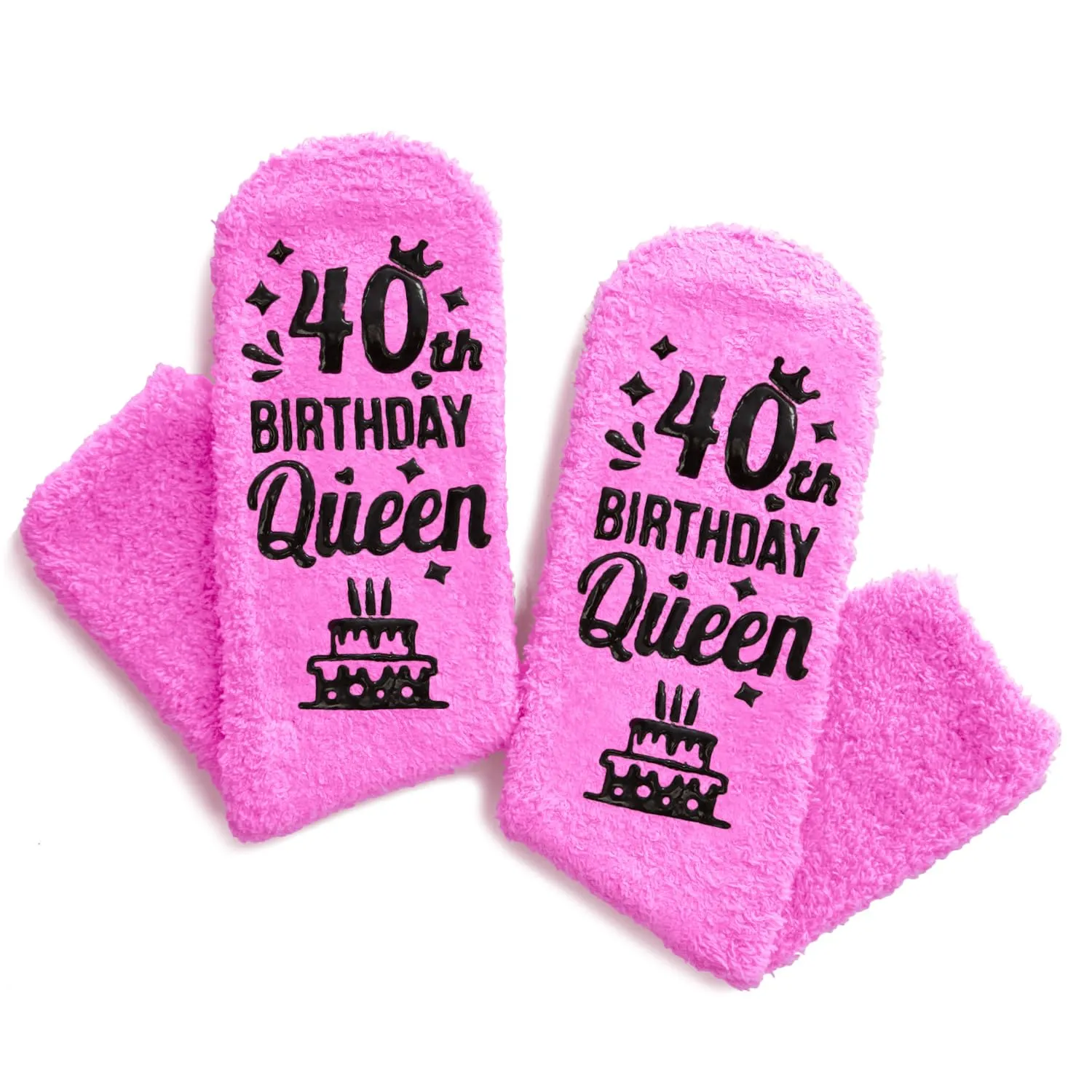 HAPPYPOP 40th Years Old Birthday Gifts for Women - Socks for 40 Year Olds, Best Gifts for 40 Year Old Middle Aged Woman, Gift Ideas for 40 Year Olds