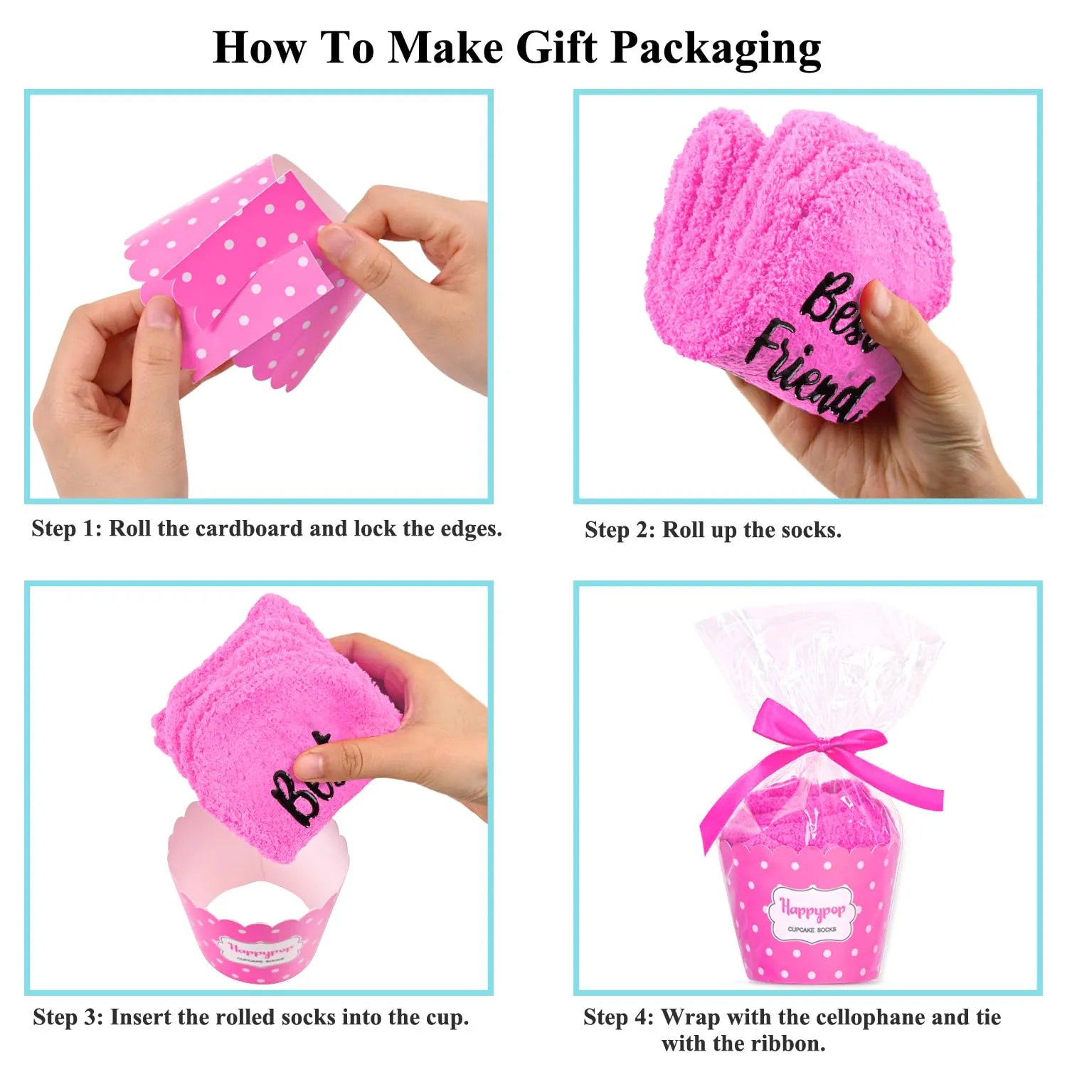 HAPPYPOP Best Friend Birthday Gifts for Women - Funny Birthday Gifts for Women, Friendship Gifts for Women Friends Bestie
