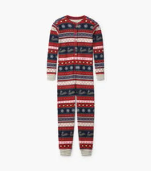 Hatley Pj's - Fair Isle Bunnies One Piece - 7