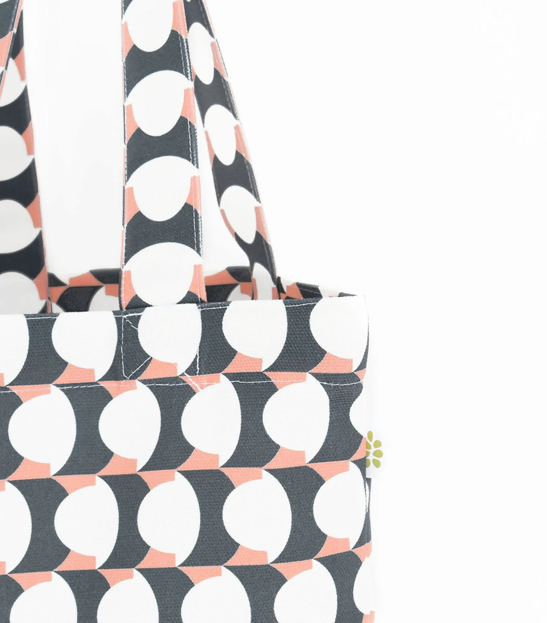 Hercule Cotton Canvas Tote (15x15) – Salmon Pink