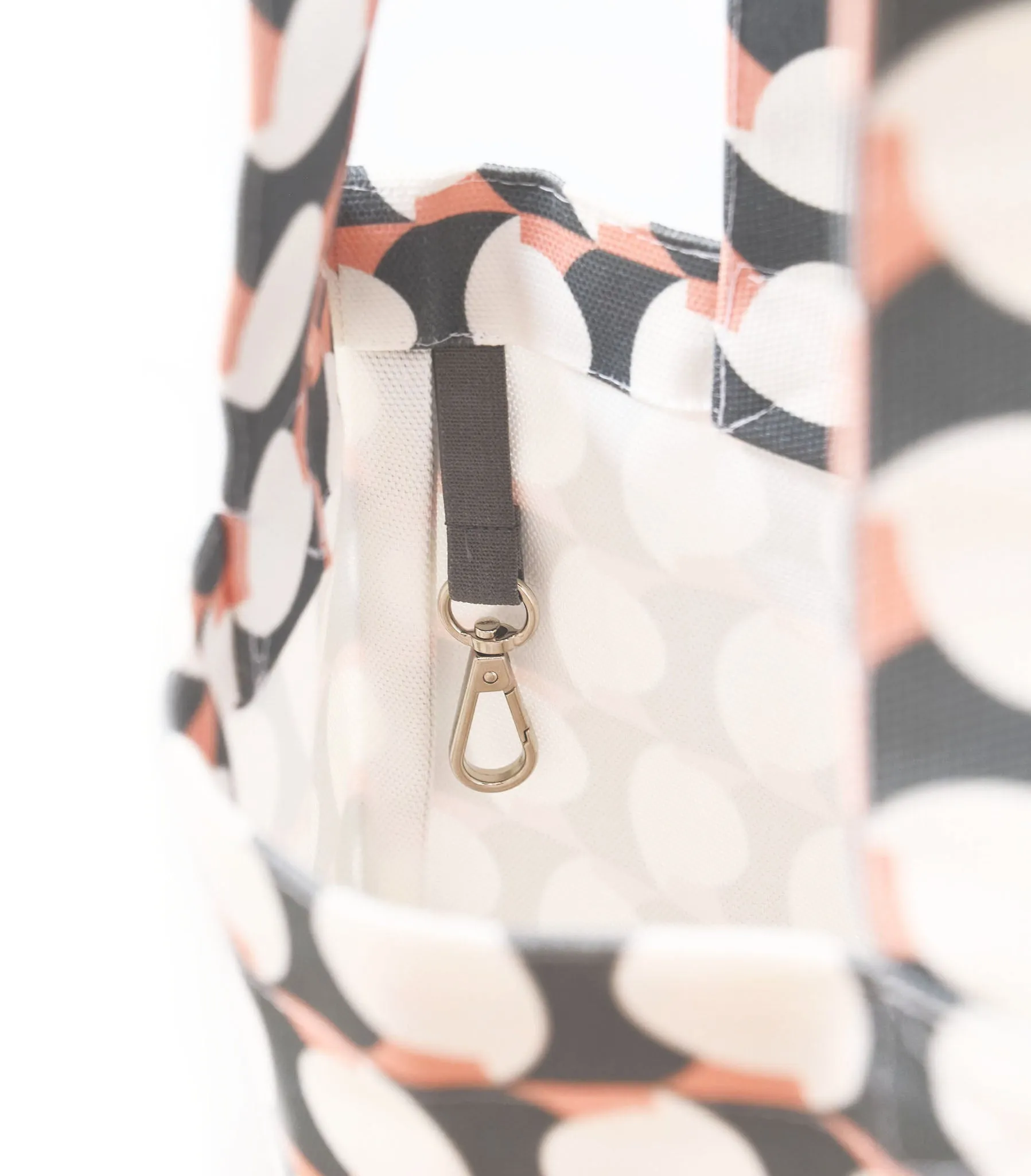 Hercule Cotton Canvas Tote (15x15) – Salmon Pink