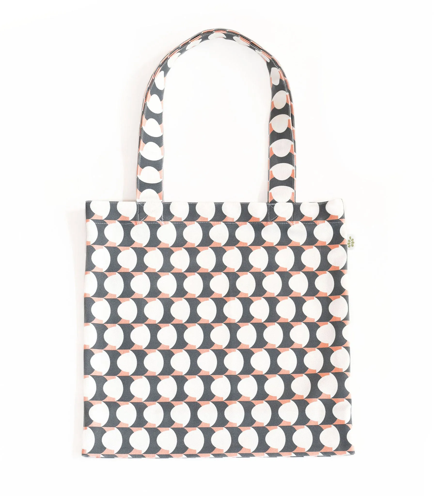 Hercule Cotton Canvas Tote (15x15) – Salmon Pink