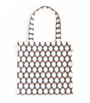 Hercule Cotton Canvas Tote (15x15) – Salmon Pink
