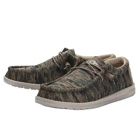 Hey Dude Wally Sox Shoes Woodland Camo