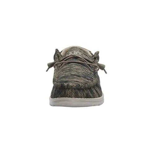 Hey Dude Wally Sox Shoes Woodland Camo